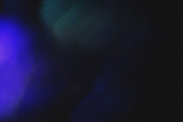 Abstract Blue Light Background With a Dusty Noise Grain Texture. Digital Web Design. Light Leak rough coarse Effect Overlay background. Photo overlay. Easy to add as Overlay or Screen Filter