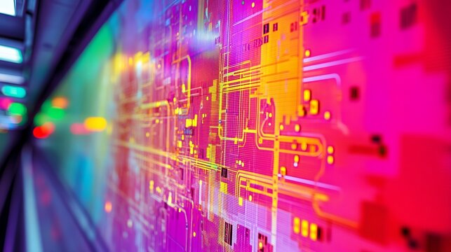 Heatmap of a subway map, with vibrant colors showing the most heavily used lines and stations, cooler tones in less frequented areas. 4K hyperrealistic photo.
