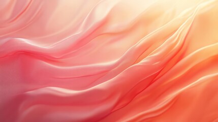 Gradient from soft blush to warm coral, with a smooth, radiant texture that feels fresh and inviting, ideal for spring and summer themes, 4K hyperrealistic photo.