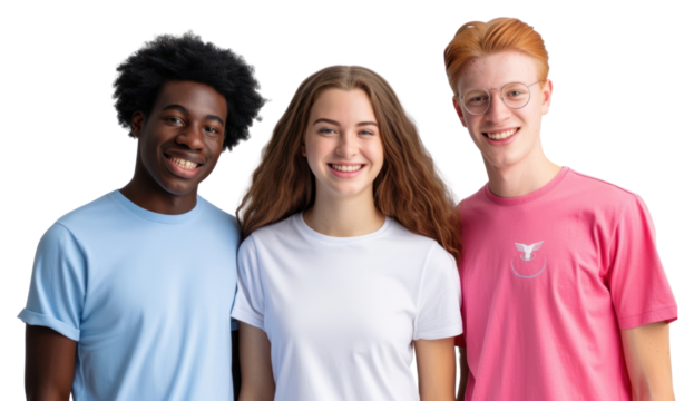 PNG T-shirt adult smile togetherness.