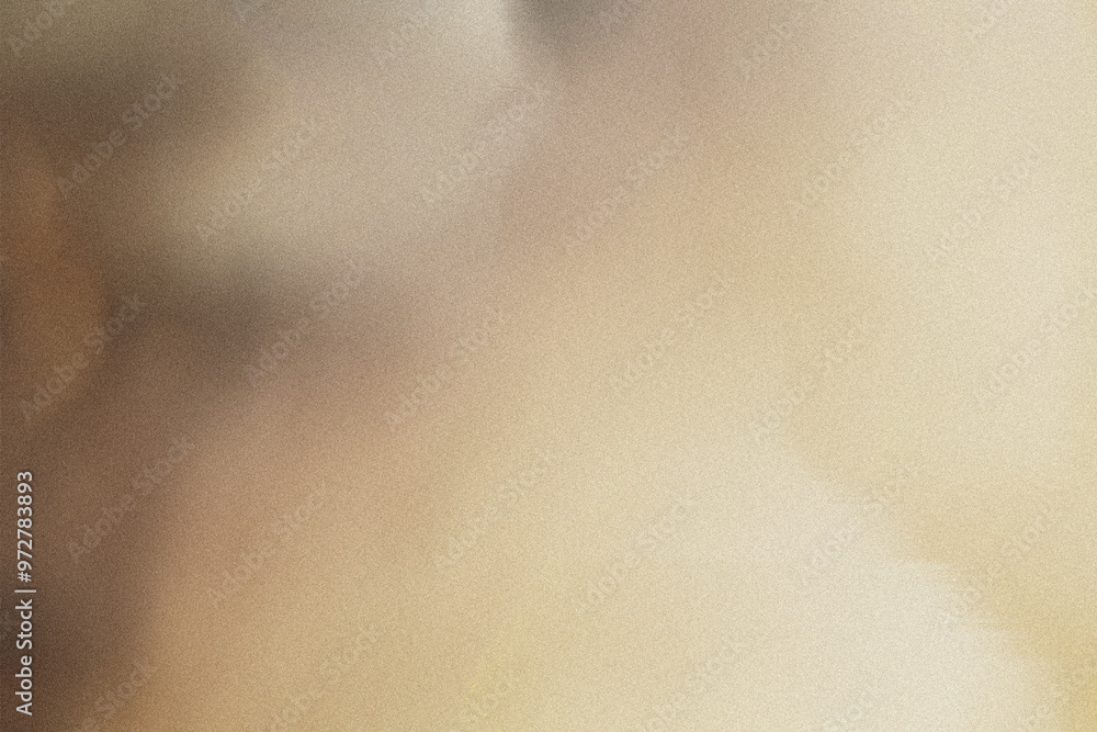 Aufkleber unique grainy abstract sand color blurred gradient background texture digital noise. coarse rough su