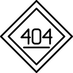 404 Error Icon