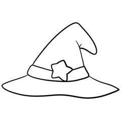 Halloween Witch’s Hat Doodle