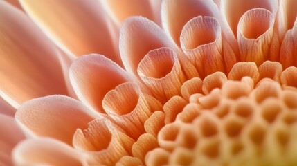 Magnified Daisy Petal Reveals Delicate Cellular Structure and Natural Beauty