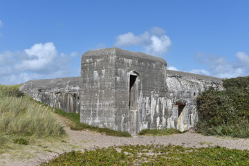  Bunker in Dänemark am Strand 