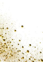 Glittering gold  confetti png. Glittering gold   PNG
