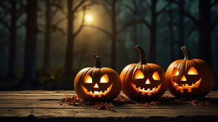halloween pumpkin on a halloween
