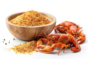 A fresh Old Bay seasoning and Old Bay seasoning Power isolated on white