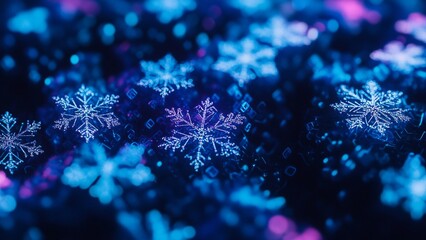 blue christmas background