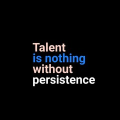 Fototapeta premium Motivational quotes for success with beautiful font and style. A great message of a great person. Positive message for successful life.