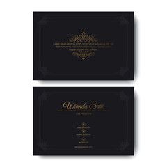 Luxury ornamental logos and business cards template