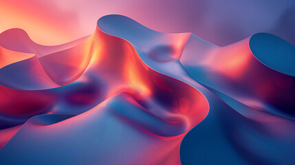organic lines intersecting sharp geometric shapes, forming a modern, fluid abstract background