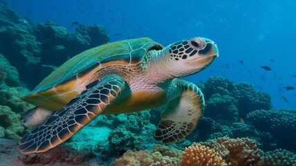 Fototapeta premium Underwater