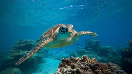 Obraz premium Underwater