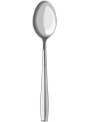 Spoon Top View Eating Table Utensil