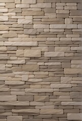 Fototapeta premium Beige Stone Wall Texture