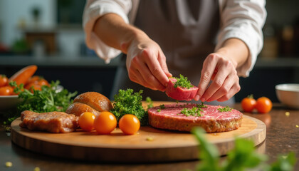 Cultured Meat,  Plant based meat alternatives, the Future of Food. Vegan meat replacement.  Biotech