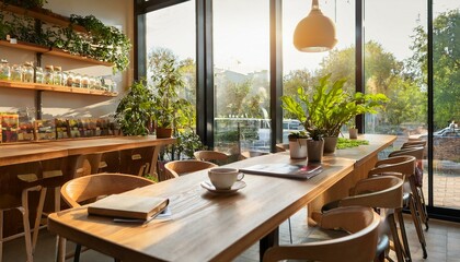 Obraz premium A haven for coffee and calm. 