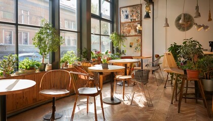 Experience the bliss of a calm caf?.  