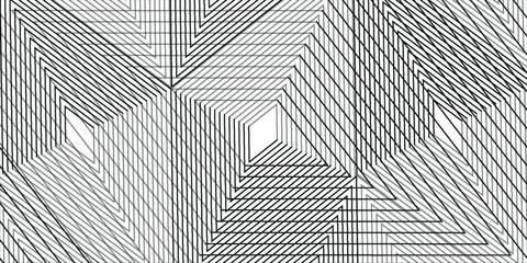 Abstract black line gradient, white line pattern texture transparent monochrome striped background. vector simple modern pattern transparent grid lines. eps10.