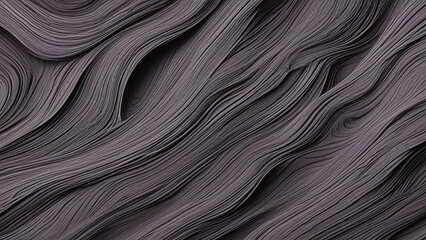 Abstract organic lines as panorama wallpaper background generative AI