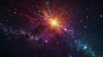  Epic Space Wallpaper with Glitter 