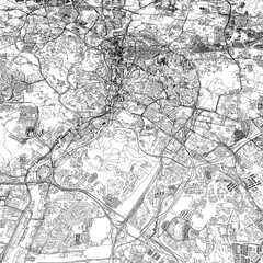 Naklejka premium 3D illustration of city and urban in Kuala Lumpur Malaysia