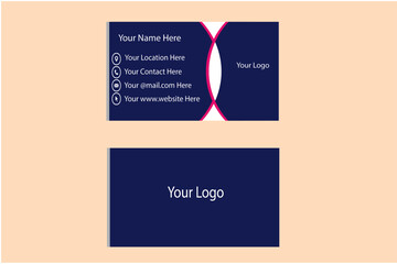 Business card template
