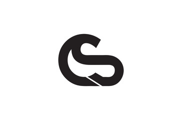 CS Letter Logo, letter cs logo design vector template, monogram logo, CS logo letter initial,
