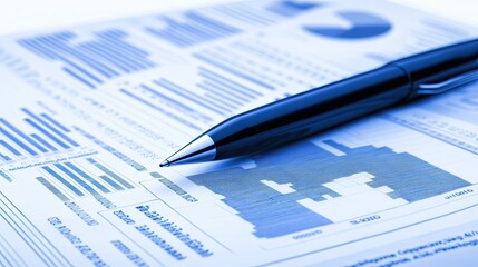 Stock Market and Forex Trading Graph Background with Financial Data