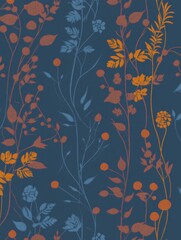 seamless floral minimalist, pastel color, dark tone, pattern style --chaos 50 --ar 3:4 --weird 1000 --v 6.1 Job ID: b232d75d-98c6-49be-b449-55d2435cb941