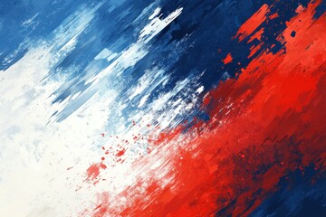 Independence day creative artwork graphic illustration. American july 4th marketing background layout template. Festive poster concept for celebrating july 4th events