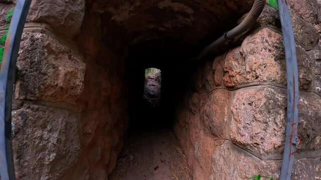Ruta preciosa en direcci&oacute;n al pozo negro de Argelita