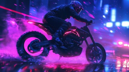 Neon City Rider