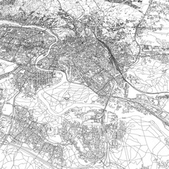 Naklejka premium 3D illustration of city and urban in Vilnius Lithuania