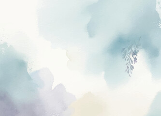 Water Color Background Vector Design