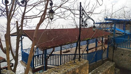 Terrace by the sea - Nessebar, autumn nature