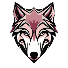 Obraz premium wolf head vector