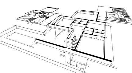 house plan blueprint