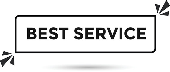 Best services button web banner templates. Vector Illustration 
