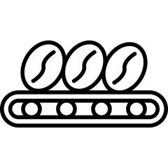 Coffee on Conveyor Icon