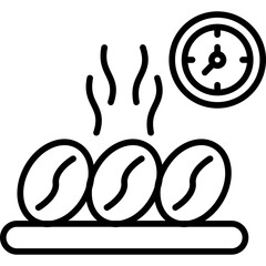 Chilled Coffee Beans Icon