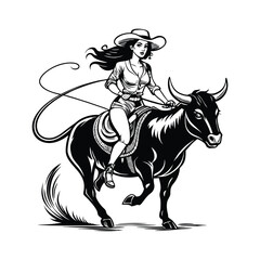 Black Donkey head silhouette vector art illustration . 