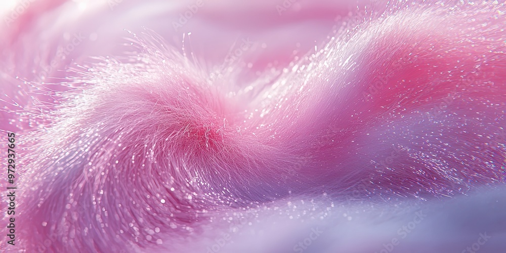 Aufkleber hyper detailed pink fuzz texture art for design projects.