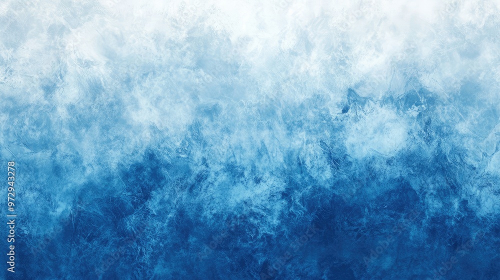 Poster a stylish abstract blue gradient with smooth color transitions and soft, barely noticeable textures 