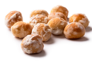 Piricchittus, tradizionali dolci di pasqua della cucina sarda, cibo italiano 