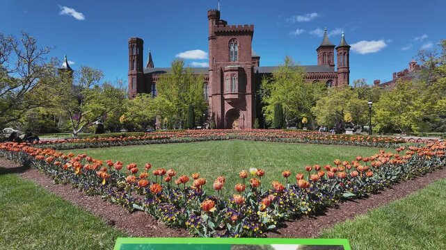 Smithsonian Castle in Washington, District of Columbia