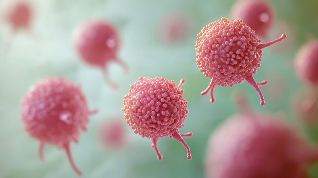 Medical diagram of breast cancer stages with clear, sharp visuals and a light, neutral background for educational clarity