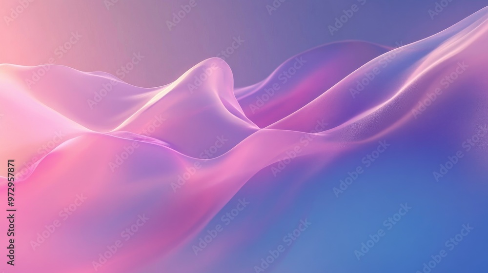 Poster a minimalist abstract background featuring subtle gradients and soft lighting effects, perfect for a