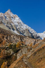 landscape in the mountains
